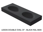 Plan vasque lavabo sur mesure : L 120 à 201 x P 40 à 51 cm, finition lisse mate, 10 couleurs au choix, Anti bactérien, résine Akrytan® teinté dans la masse, Livraison Offerte.